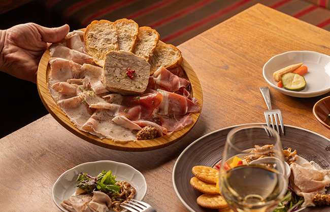 シャルキュトリー提供